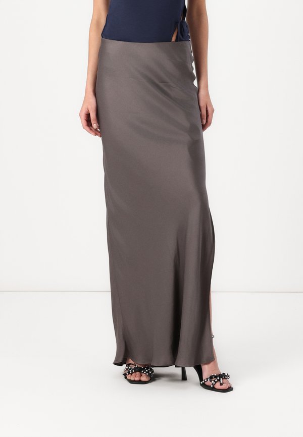 OKA  - Maxi skirt - mole dark