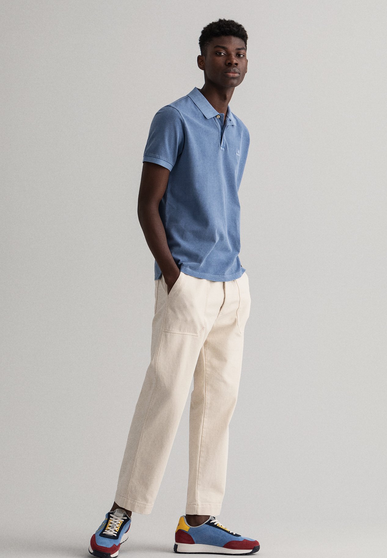 GANT SUNBLEACHED SS RUGGER - Polo shirt 