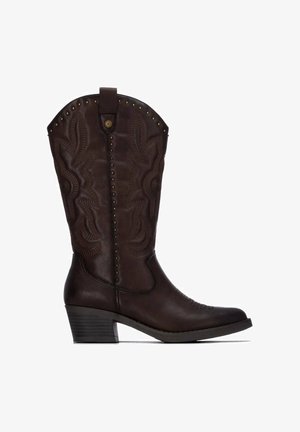 XTI, BOTA DE MUJER CON TACÓN - Botas camperas - marron