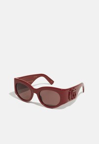 Sonnenbrille - burgundy/brown