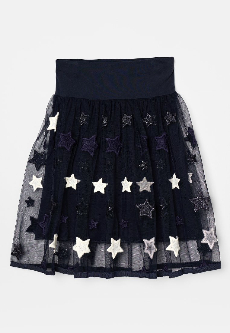 Monnalisa A-lijn rok donkerblauw Monnalisa A-lijn rok donkerblauw