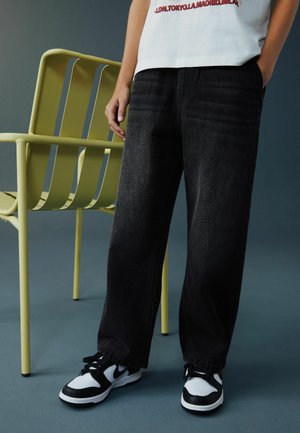 Next, PULL ON - Jeans baggy - washed black