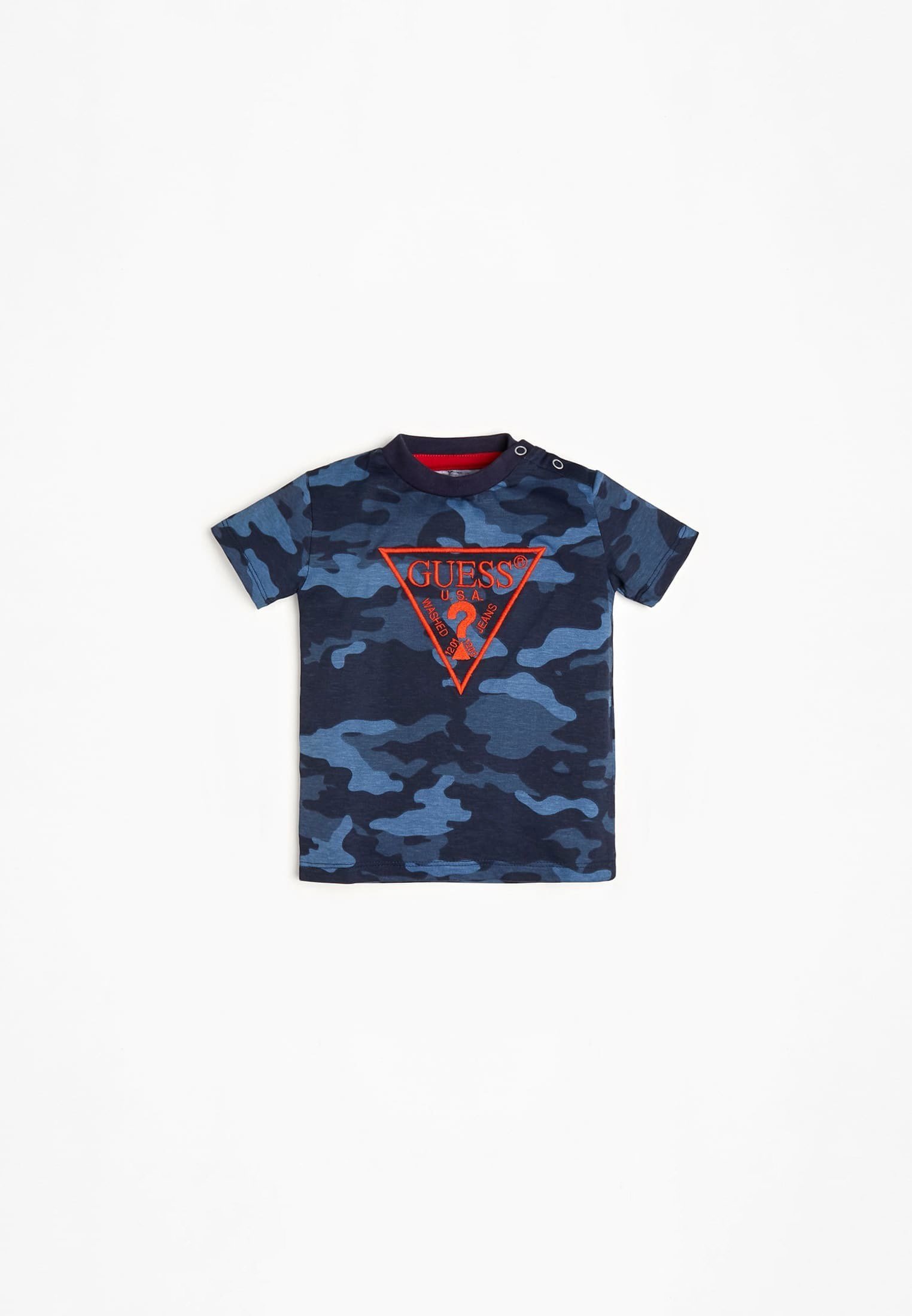 Guess T shirt print camouflagemeerkleurig Zalando.nl Guess Winterjas camouflagemeerkleurig Zalando.nl