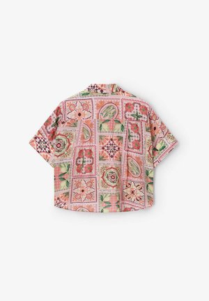 Sissy-Boy, SISSY-BOY GEMUSTERTE KURZARMBLUSE - MEHRFARBIG - Button-down blouse - mehrfarbig
