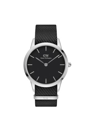 ICONIC BLACK - Watch - silver coloured