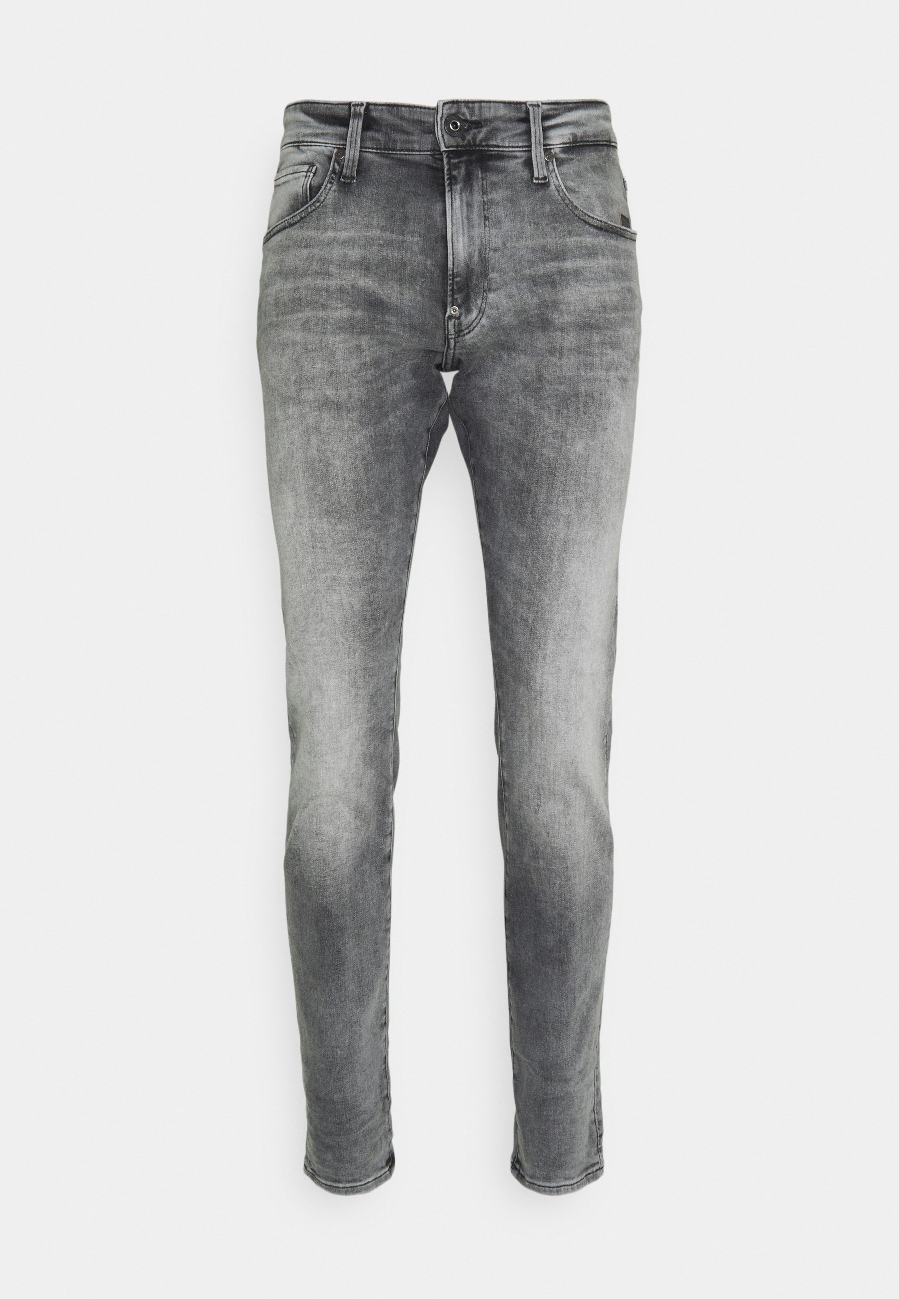 G-Star REVEND SKINNY - Jeans Skinny Fit - elto black superstretch/faded  seal grey/grey denim - Zalando.co.uk