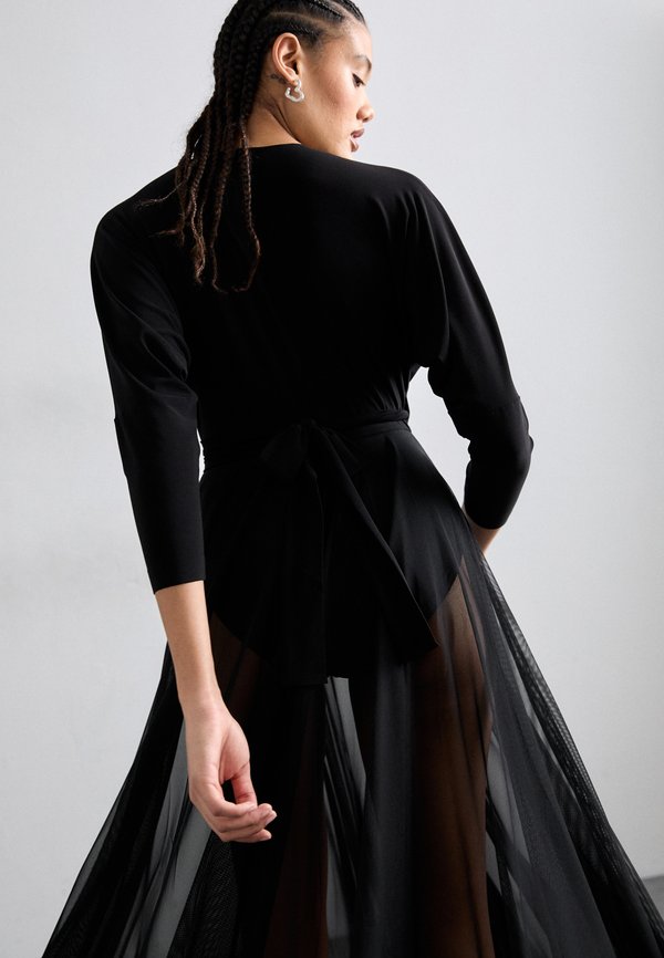 DOLMAN WRAP FLARED DRESS TO MIDCALF - Occasion wear2