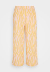 Unselected, blazing orange