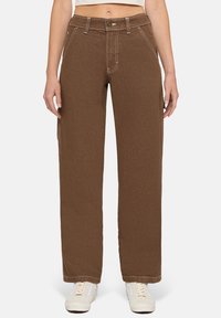 Dickies STEVENSVILLE  - Jean droit - mushroom