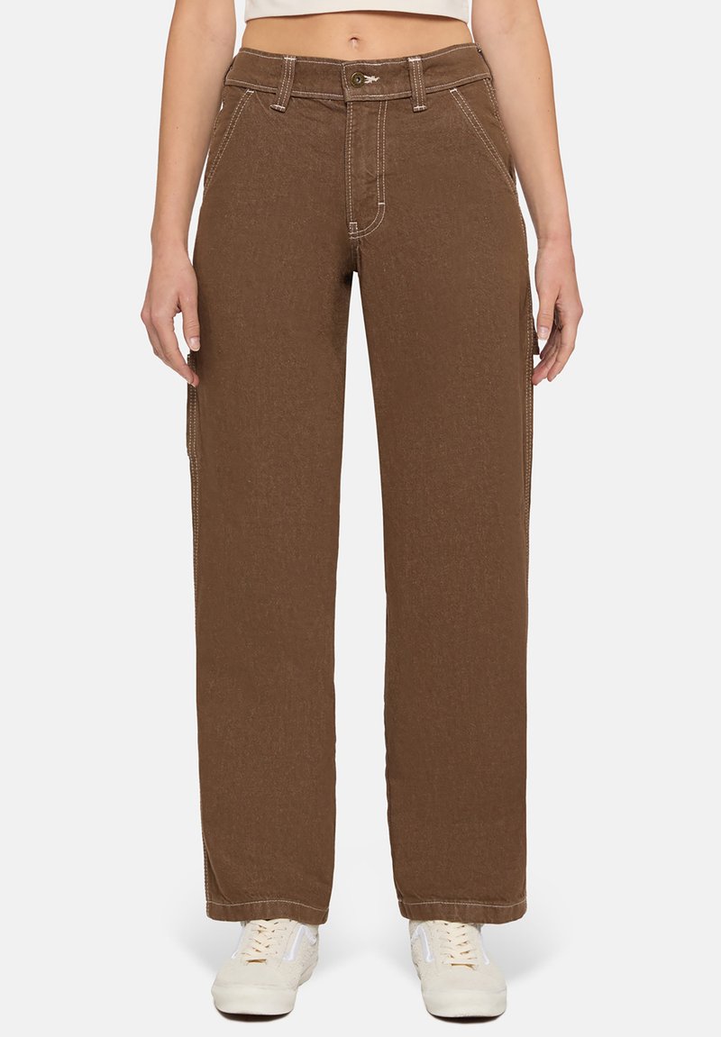 Dickies STEVENSVILLE  - Jean droit - mushroom