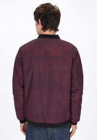 Mo Bomberjacks - burgundy multicolor