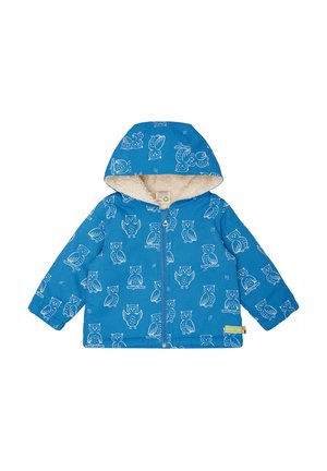 loud + proud, WASSERABWEISENDE JACKE MIT TEDDYFUTTER - Giacca da mezza stagione - azur