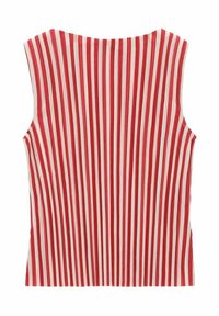 INEZ PLEATED - Bluse - red stripe