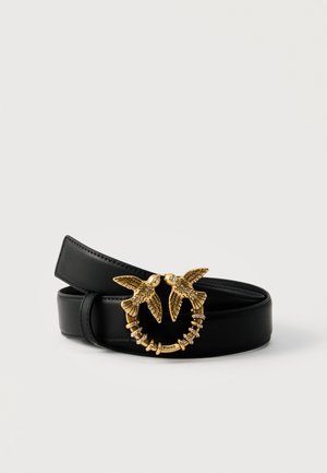 Pinko, BERRY - Колан - balck/antique gold-coloured