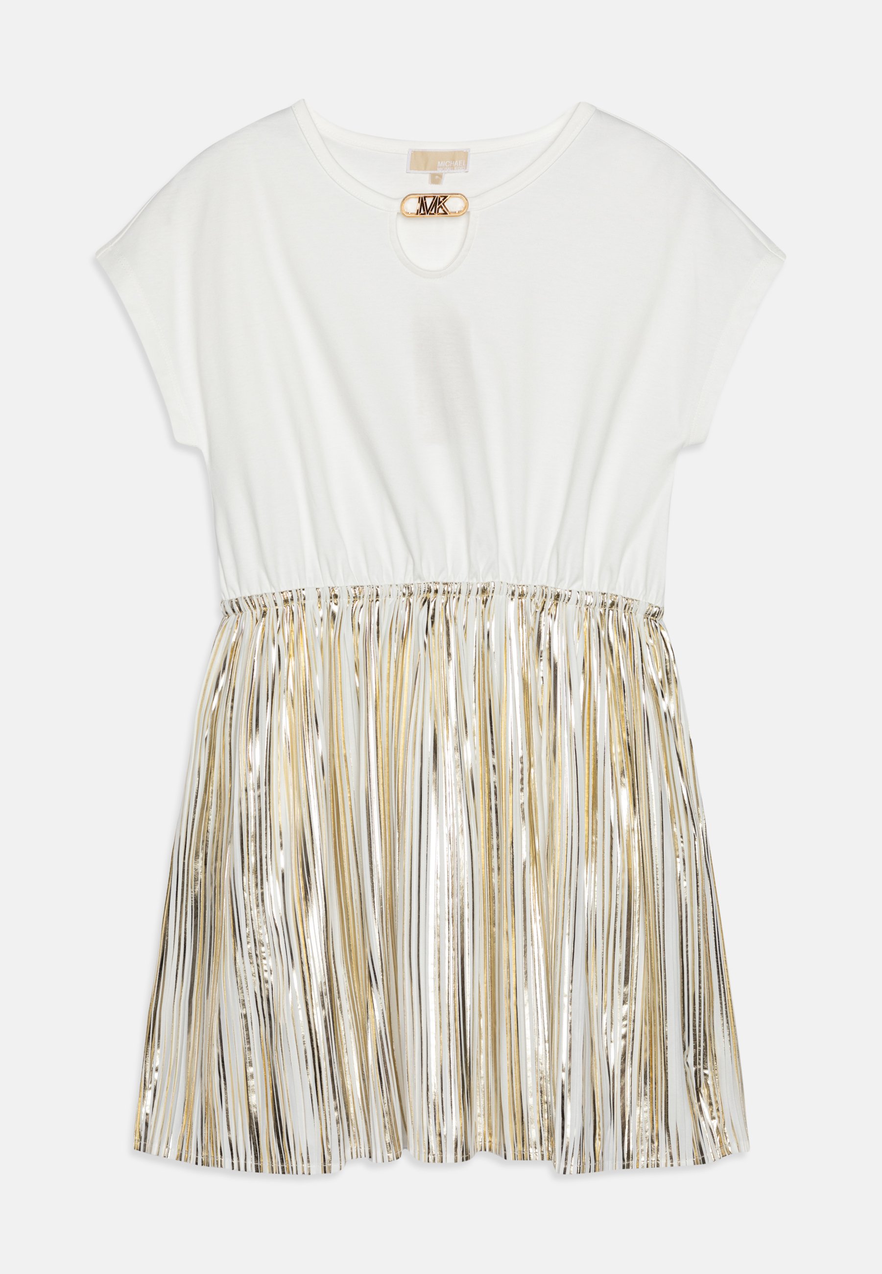 slim fit dress slacks Zoe Ltd. Girls Ashley Navy/Gold Fringe Collar Dress Navy / Y/XXL (16)