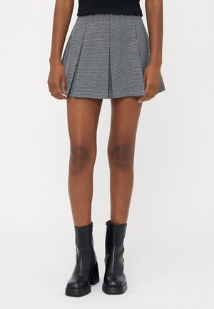 ONLDELL LIFE SKORT - Plisséskjørt - black pepper/blackend pearl