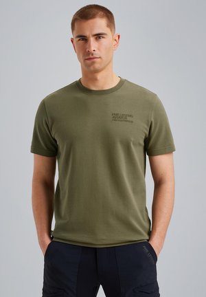 ARTWORK - Print T-shirt - deep lichen green