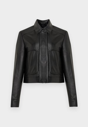 JACKET - Nahkjakk - black