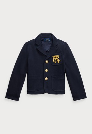 Polo Ralph Lauren LOGO DOUBLE KNIT BLAZER - Blazer - navy