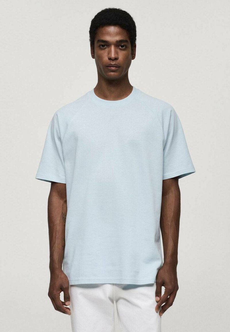 Mango T-paita - light blue