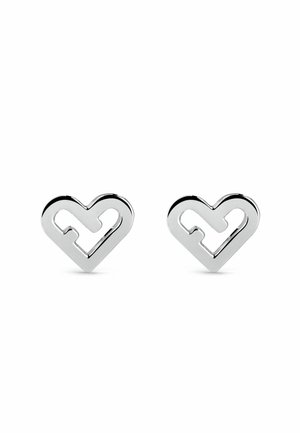 LOVE - Uhani - silver tone