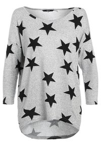 Não selecionado, light grey melange/black 