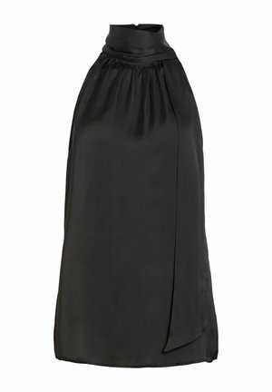VILA, TOP VISOFIE HALTERNECK - Blusa - black