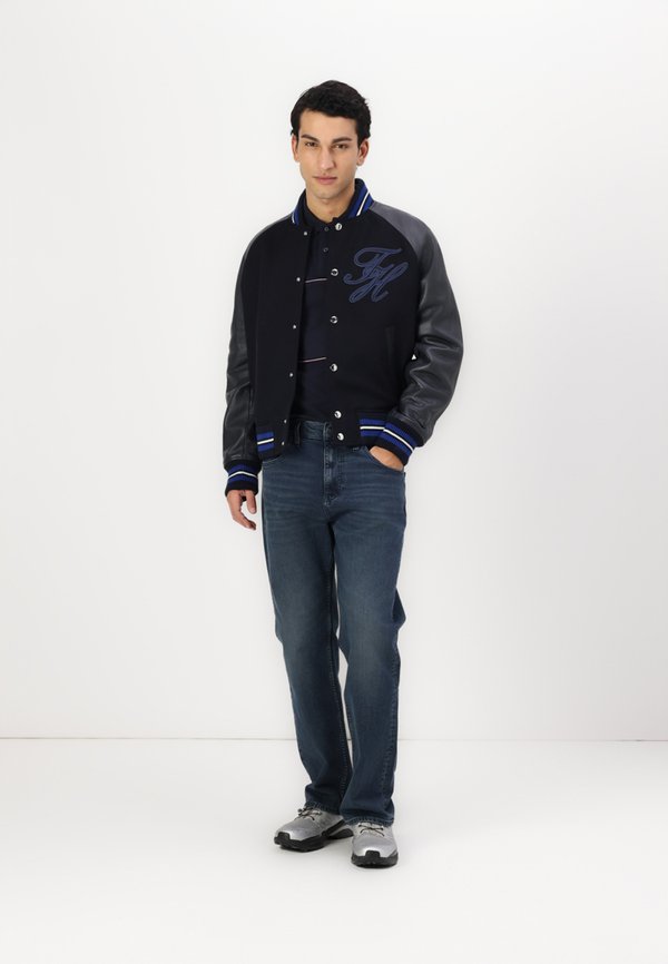 GLOBAL STRIPE BLOCKING - Polo shirt - desert sky3