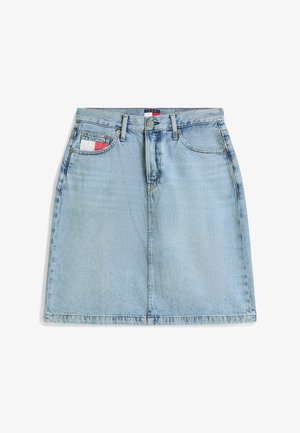 Tommy Jeans, CLAIRE SKIRT - Denimová sukňa - denim light