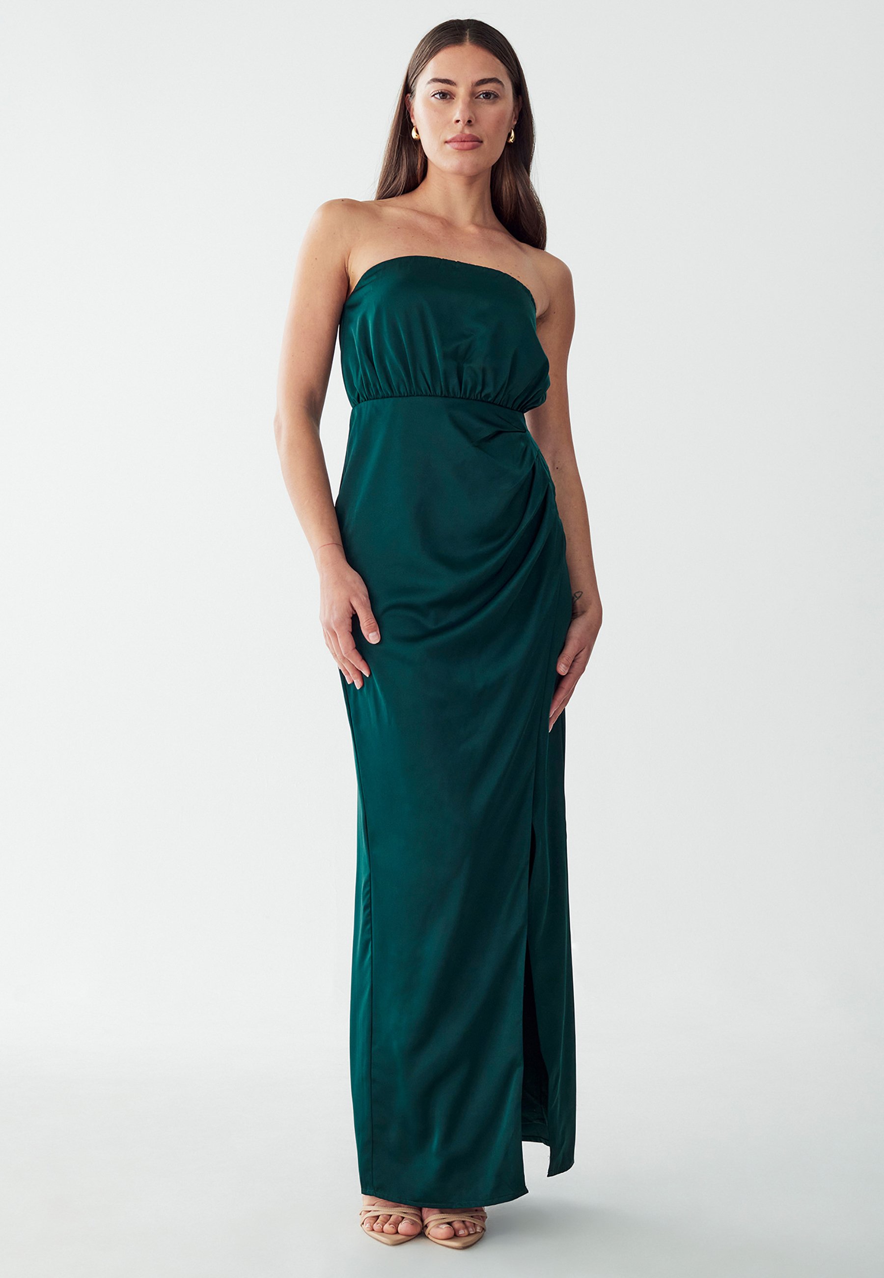 WILLA LANEE - Maxi dress - emerald/green - Zalando WILLA LANEE - Maxi dress - emerald/green - Zalando