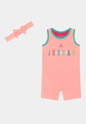 GIRLS ROMPER & HEADBAND - Tuta jumpsuit - bleached coral