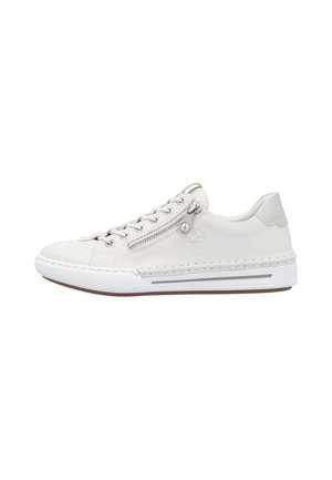 Sneakers laag - offwhite combi fox silver
