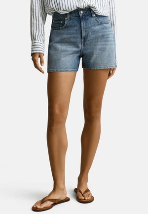 Short en jean - semi light blue broken in