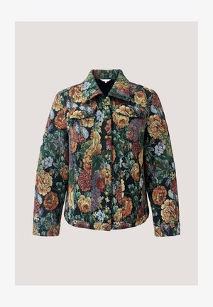Apricot, FLORAL TAPESTRY JACKET - Leichte Jacke - black