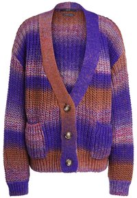SET Strickjacke - mottled purple