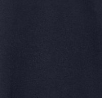 Tissu bleu marine foncé avec une texture lisse, présentant une couleur unie et uniforme sans motifs ni ornements.