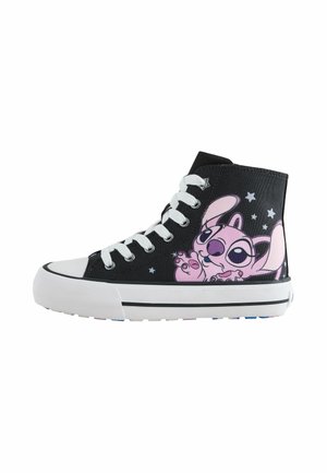 Next, REGULAR FIT - LILO & STITCH HIGH TOP TRAINERS - Sneaker high - black