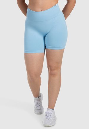 SEAMLESS SCRUNCH ARLETA - Leggings - hellblau