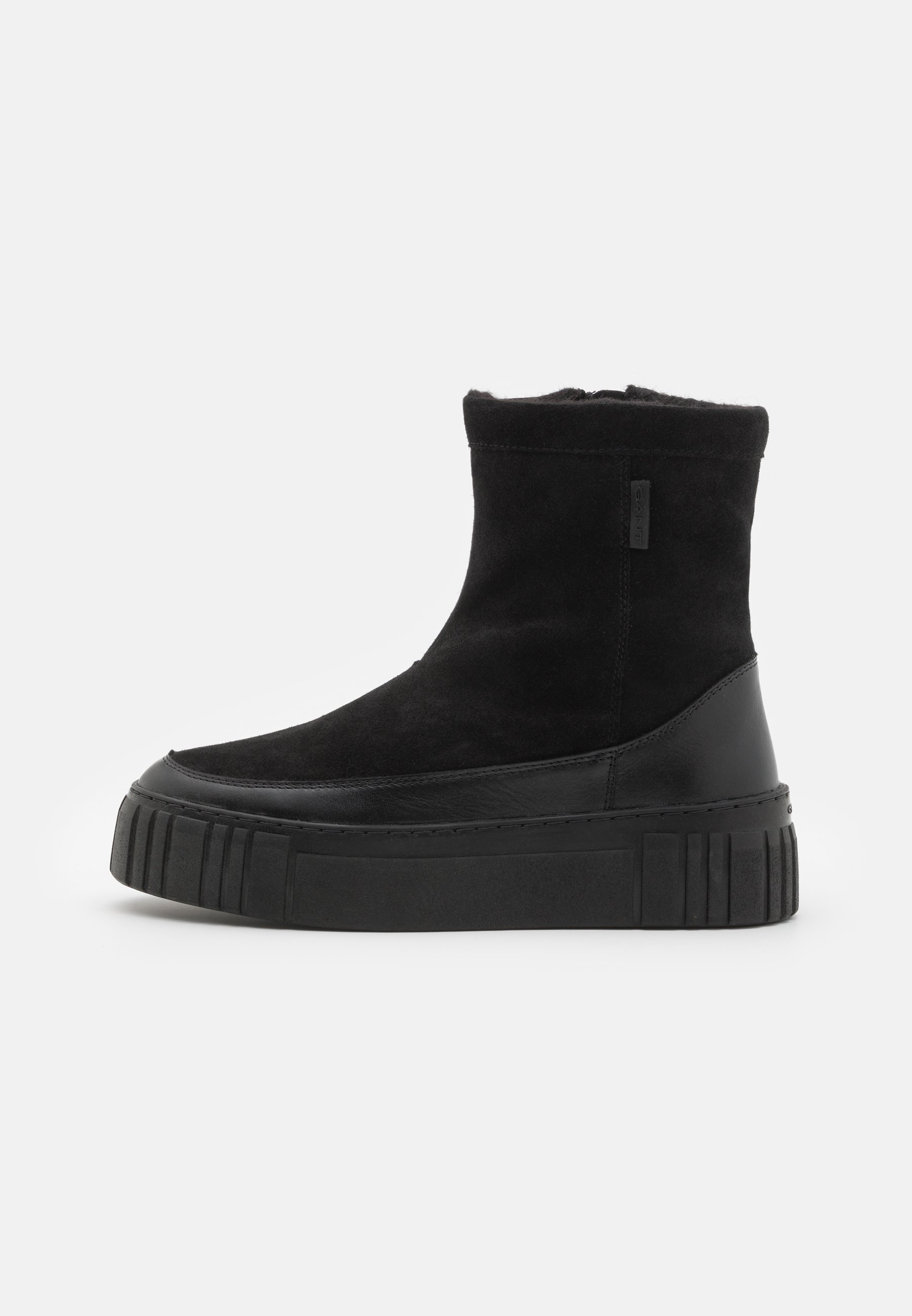 Puma MAYZE CHELSEA - Platform ankle boots - black - Zalando