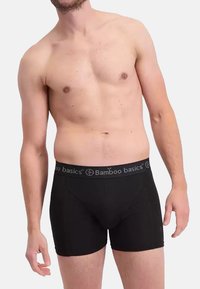 Bamboo Basics 3 PACK - Boxer briefs - schwarz   grau