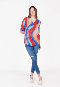 Key Largo MELODY V-NECK - Camicetta - blue