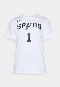 NBA SAN ANTONIO SPURS WEMBANYAMA TEE - Club wear - white/wembanyama