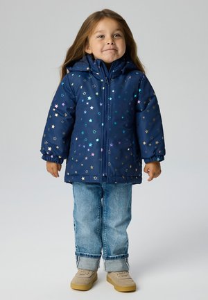 Name it, NMFMAXI JACKET PA FOIL AOP NOOS - Manteau d'hiver - naval academy aop star