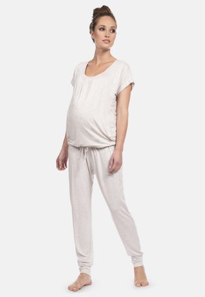 Seraphine MATERNITY  NURSING ULTRA-SOFT SET - Nachtwäsche Set - oatmeal