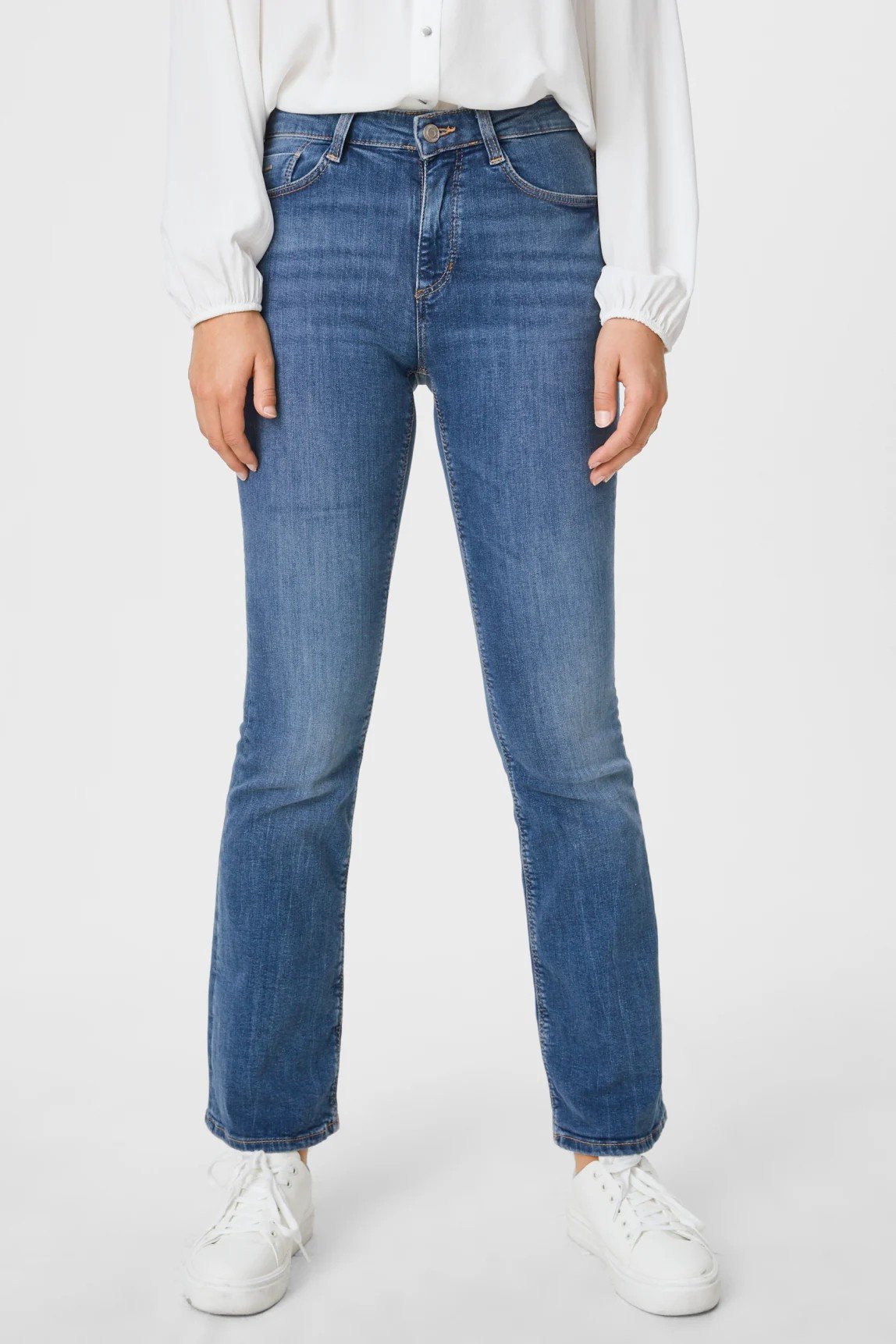 C\u0026A Bootcut jeans - denim-blue/light 