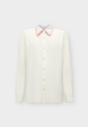 Sister Jane, THÉODORE RUFFLE SHIRT UNISEX - Πουκάμισο - cream