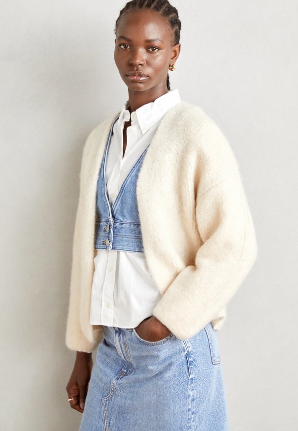 CARDIGAN VANESSA - Cardigan - light beige