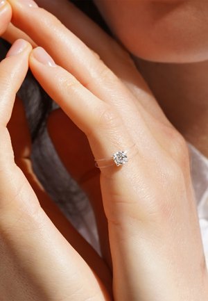 Persée Paris, RING FLOATING - Δαχτυλίδι - white gold-coloured