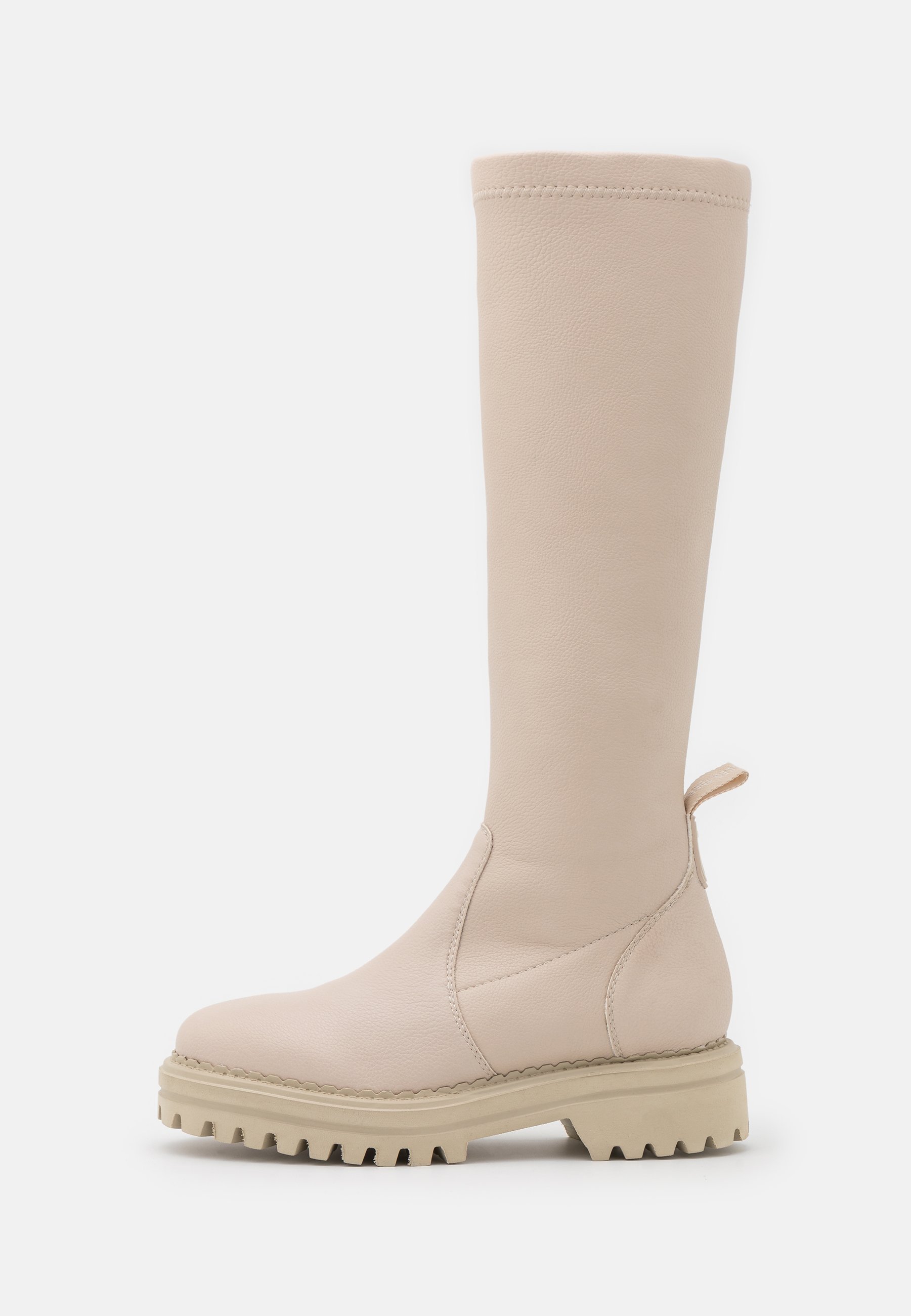 Pedro Miralles Botas con plataforma - crema - Zalando.es
