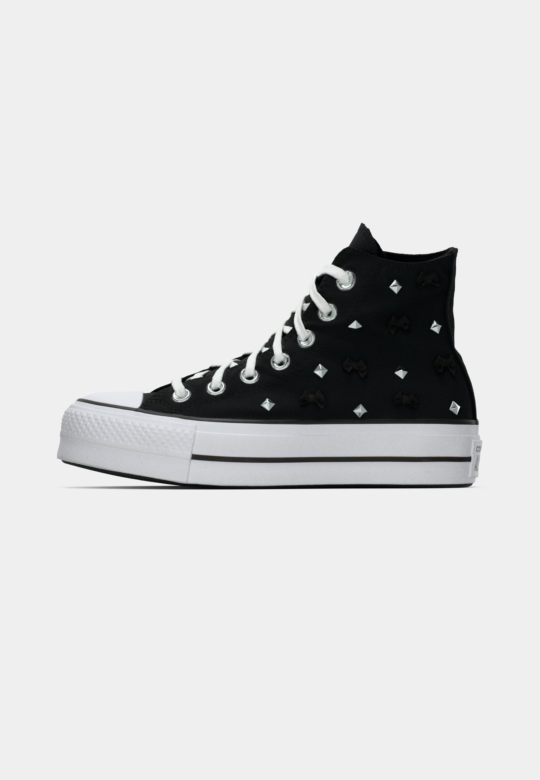 Converse CHUCK TAYLOR ALL STAR LIFT - Sneakers high - black/silver